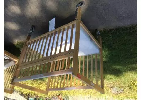 Baby cribs solid maple